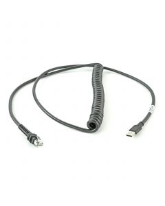 Zebra cba-uf6-c12zar [o]9ft Shld Usb Cable Cld Bc12 -30c