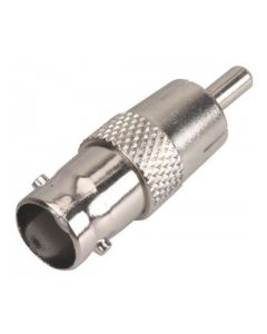 Steren 200-170 Adaptador Con Conector Hembra Bnc A Macho Rca