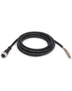 Zebra CBL-PWR00500-M1200 evm cable power 5m 12 pin m12 to flying leads std flex certification required