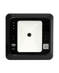 Zkteco qr500-b Lector De Codigo Qr Y Tarjetas 13.56mhz Comunicación Wiegand Se Puede Utilizar Para Gestion Acceso O Visitantes