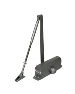 Zkteco DC6085L brazo cierrapuertas ideal para puertas de hasta 1100mm con peso 85kg uso en interior