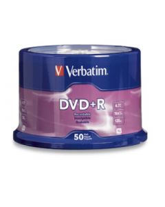 Verbatim 95525/97174 9552597174 Disco Dvd+r  4.7 Gb 50 16x 120 Min