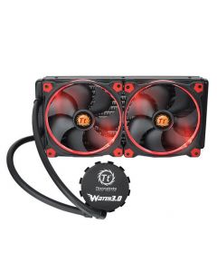 Thermaltake cl-w138-pl14re-a Disipador Con Enfriamiento Liquido Water 3.0 Riing Rojo 280  Intel Lga 2066 2011-3 2011 1366 1156 1155 1151 1150 Y Amd Tr4 Am4 Fm2 Fm1 Am3+ Am3 Am2+ Am2
