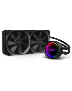 Nzxt rl-krx53-01 Disipador De Enfriamiento Liquido Kraken X53 240mm Aio Rgb Intel Socket Lga 1151, 1150, 1155, 1156, 1366, 2011, 2011-3, 2066. Amd Am4