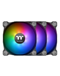 Thermaltake CL-F079-PL12SW-A ventilador 3 piezas pure argb 120mm 1500 rpm 25 dba controlador