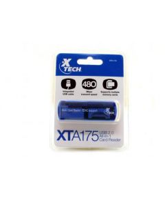 Xtech xta-175 Xta175 Lector De Memorias 41 Ext Usb Azul
