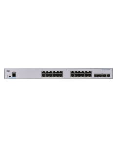 Cisco C1000-24P-4X-L catalyst switch gestionado l2 gigabit ethernet (10/100/1000) energía sobre (poe) gris