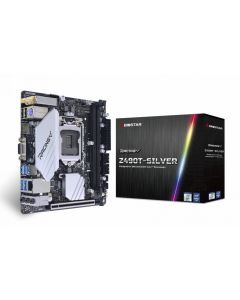 Biostar z490a-silver Tarjeta Madre Ddr4 Hdmi M.2 Pcie Soc 1200 10thgen