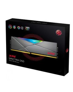Adata ax4u36008g18a-st50 Mem Ddr4 Xpg Spectrix D50 8gb 3600mhz Rgb (ax4u36008g18a-st50)