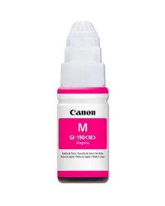 Canon 0669C001AB,0669C001AA,0669C001AC botella de tinta gi-190m 70 ml magenta compatible pixma g3100 g2100 g1100. rendimiento 6000p.n.