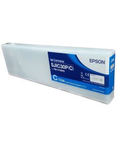 Epson c33s020636 Cartucho Modelo Sjic30p Cyan, Para Tm-7500g
