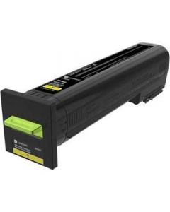 Lexmark 82k4hy0 Toner Colo Amarillo Alto Rendimiento Para  Cx860de, Cx825de, Cx820de 17,000 Paginas Hasta El 5% De Cobertura