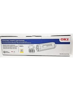 Okidata 45862824 toner amarillo para es8473 10 000 paginas cobertura del 5% de impresión.