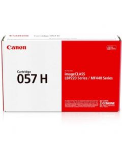 Canon 3010c001aa Toner Negro 057 H  Rendimiento 10, 000 Paginas Compatible Con Lbp226dw, Mf445dw.