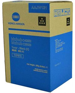 Konica Minolta AAJW131 toner negro modelo bizhub c3300i (rendimiento 13,000 impresiones @ 5% de cobertura)