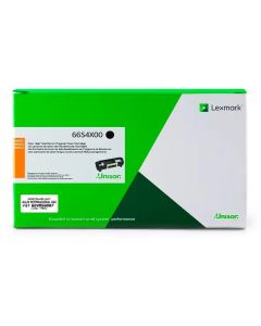 Lexmark 66S4X00 toner negro, estandar 31000 paginas, para ms632dwe, mx632adwe