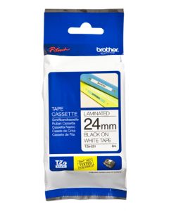 Brother tze-251 Negro Sobre Blanco Tze Cinta Para Impresora De Etiquetas
