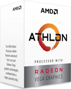 Amd yd200gc6fbbox Cpu Athlon 200ge S-am4 35w 3.2 Ghz Cache 4 Mb 2cpu 3gpu Cores  Graficos Radeon Vega 3