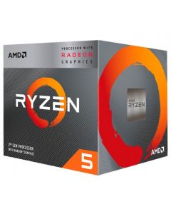 Amd yd3400c5fhbox Cpu Ryzen 5 3400g S-am4 65w 3.7ghz Turbo 4.2ghz Cache 6mb 4cpu 11gpu Cores  Ventilador Wraith Spire Graficos Radeon Vega 11 Pc Gamer