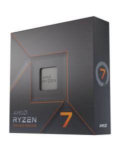 Amd 100-100000591WOF procesador ryzen 7 7700x s-am5 7ma gen 105w, 4.5 ghz turbo 5.4 ghz, 8 nucleos/ graficos radeon pc/ sin ventilador /gamer alto.
