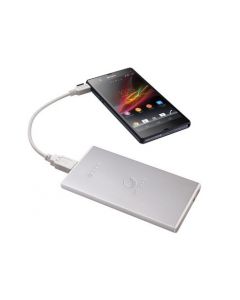Sony CP-F5/SC cp-f5 sc cargador portatil usb smartphone plata