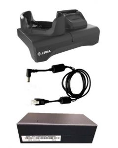 Zebra CRD-NGTC7-2SE1B tc73/tc78 enet 1-slot and spare base de carga