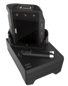 Zebra crd-ngwt-1s1bu-01 Wt6000 Single Slot Chargeusb Sharecradle Allows To Charge 1 Wearable Terminal And Spare Battery Requires Pwrs-14000-148r Grounded Country Specific Ac Line Cord 25-124330-01r Usb Cable Sold Separately