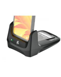 Zebra CRD-TC1XTN28-2SC-01 2 slot charge only cradle for tc15, tn28. can 1 x terminal, spare battery simultaneously. power supply, dc cable, country-specific ac line cord all sold separately.