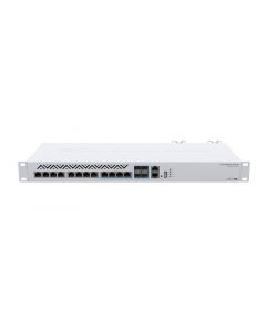 Mikrotik CRS312-4C+8XG-RM switch gestionado l3 10g ethernet (100/1000/10000) 1u blanco