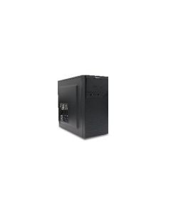 Quaroni qcmt02 Gabinete Media Torre  Negro-rejilla Fuente 400w 204 Pines Usb 2.0 Audio Pc