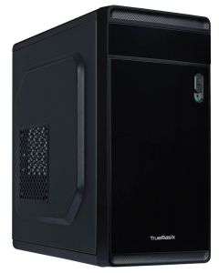 Acteck tb-924863 Gabinete Delta Truebasix Micro Atx Mini Itx  Thin Min Fuente De Poder 500 W Color Negro