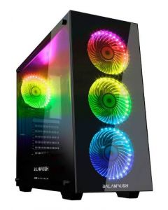 Otros ogmc02 Ocelot Gaming By Quaroni Gabinete Gamer Atx  Micro Mini Itx Cristal Templado Panel Frontal Y Lateral Sin Fuente