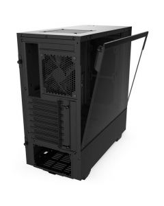 Nzxt ca-h510b-b1 Gabinete H510 Compact Negro-mate Media Torre Mini Itx, Micro Atx, Atx Cristal Templado Gamer