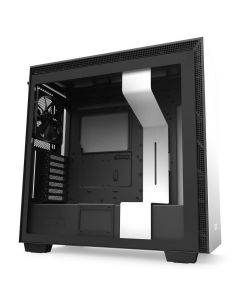 Nzxt ca-h710b-w1 Gabinete H710 Blanco-mate Media Torre Mini Itx, Micro Atx, Eatx Cristal Templado Gamer