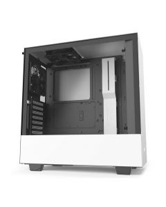 Nzxt ca-h510i-w1 Gabinete H510i Compact Blanco-mate Media Torre Mini Itx, Micro Atx, Atx Cristal Templado Rgb Gamer