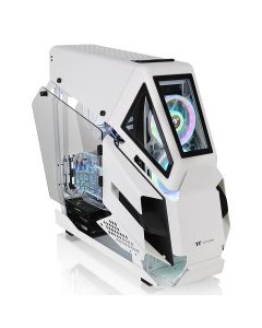 Thermaltake CA-1Q4-00M6WN-00 gabinete aht600 blanco torre completa mini itx, micro atx, eatx cristal templado - gamer
