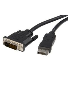 Dp2dvimm6 Startech Cable De 1.8m Adaptador Video Externo Displayport A Dvi - Convertidor Pasivo Dp++ 1920x1200