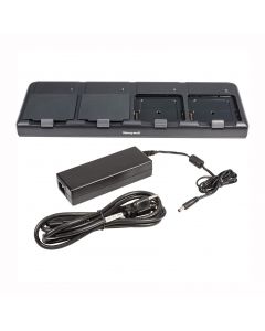 Honeywell CT50-QBC-2 Honeywell, ncnr, ct50, quad battery charger, for recharging upto 4 batteries. kit includes dock, power supply, eu cord