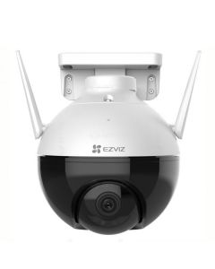 Ezviz CS-C8C camara ip pt wifi c8c 2mp  lente de 4mm vision nocturna a color ir 30 mts exterior ip65 h.265 deteccion y seguimiento humano ranura microsd 256 gb
