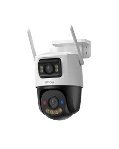 Imou IPC-S7XEN-10M0WED camara ip / cruiser dual 5 mp wifi lens - pt y fija full color exterior alarma audio bidireccional luz led auto tracking ranura micro sd onvif