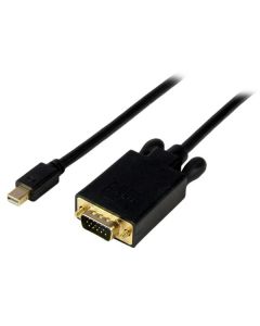 Mdp2vgamm3b Startech Cable De 91cm Video Adaptador Convertidor Activo Mini Displayport A Vga - 1080p Negro