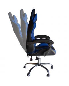 Otros xzsxz05a Stylos Silla Gamer Xzeal Xz05 Azul Pvc  165grados Soporte Lumbar Superior