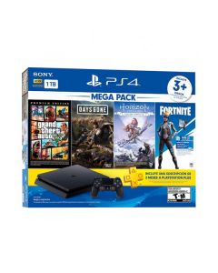Sony 3004188 Consola Ps4 1tb Mega V6 Dg Hzdce Gtavpe Fort Lat