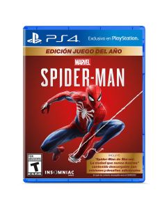 Microsoft 3004315 Juego Para Consola Ps4 Spiderman: Goty Edition