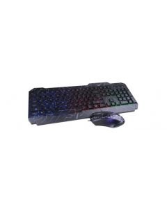 Naceb na-633 Na633 Kit: Teclado Mouse Teclas Antighosting 12 Tecl