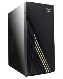 Naceb NA-0612 gabinete gamer full atx zion rg b cristal templado 2 ventiladores