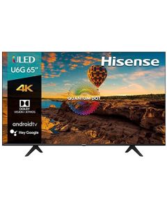 Hisense 65U6G tv led 65  smart 4k uhd android 4hdmi 2usb 2 a. gtia