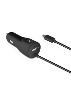Vorago au-303 Cargador Cable Micro Usb 2.4a 1.0a Negro