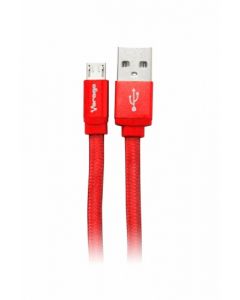 Vorago cab-113-rd Cable Usb Cab-113 Rojo 2 A Micro 1metros Bolsa
