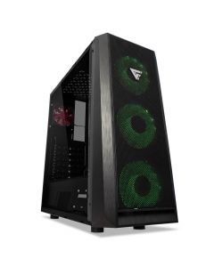 Game Factor csg502 D7700c5 Gabinete Atx Malla  Usb 3.0 3 Vent 120mm Argb